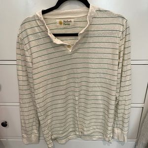 Hemp surf shop long sleeve t shirt. Mollusk surf